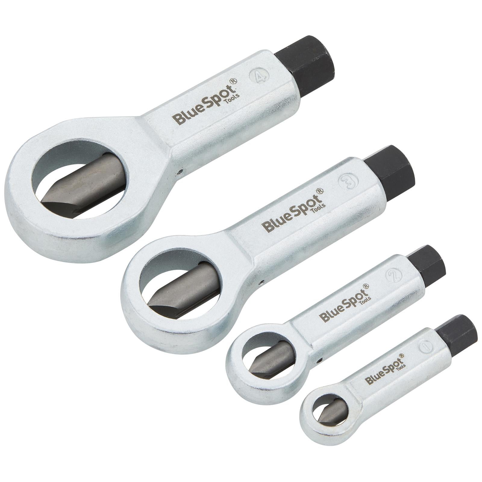 BlueSpot Nut Splitter Set in Carry Case 9-27mm 4 Piece 