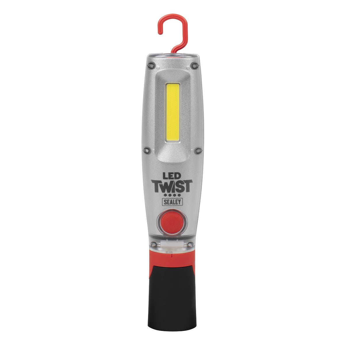 Sealey LED Twist Rechargeable Inspection Light 16W COB & 1W SMD  White Rose Tools