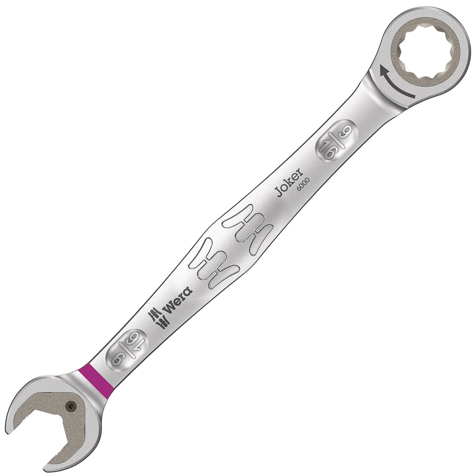 Wera Ratchet Combination Spanner Wrench 6000 Joker Metric Imperial Open End Ring Choose Size