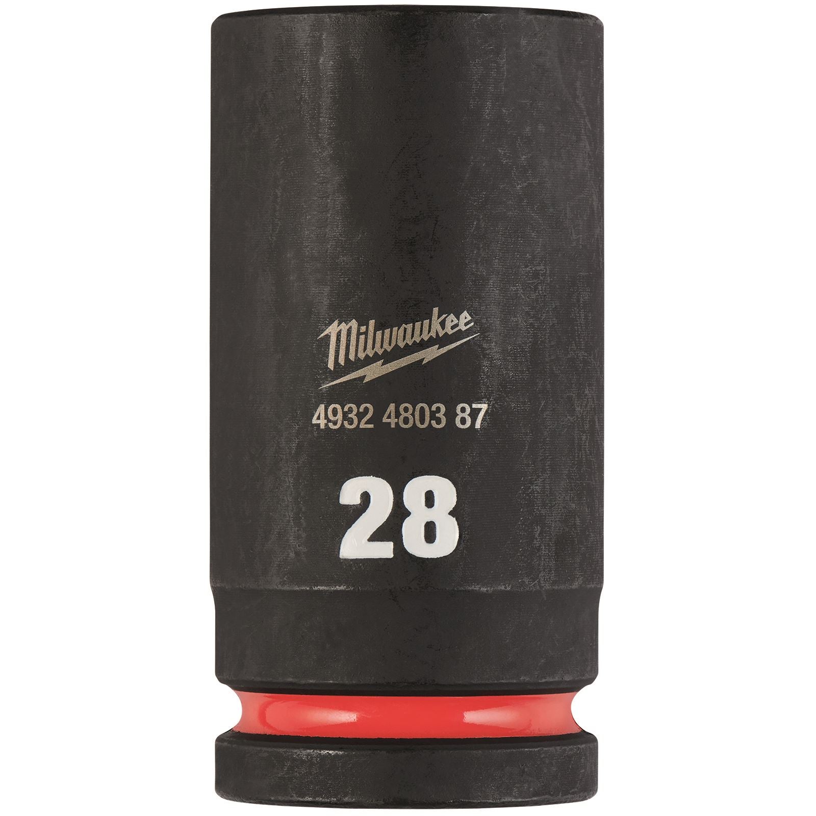 Milwaukee Impact Sockets Deep 3/4" Drive 17-50mm SHOCKWAVE Impact Duty 