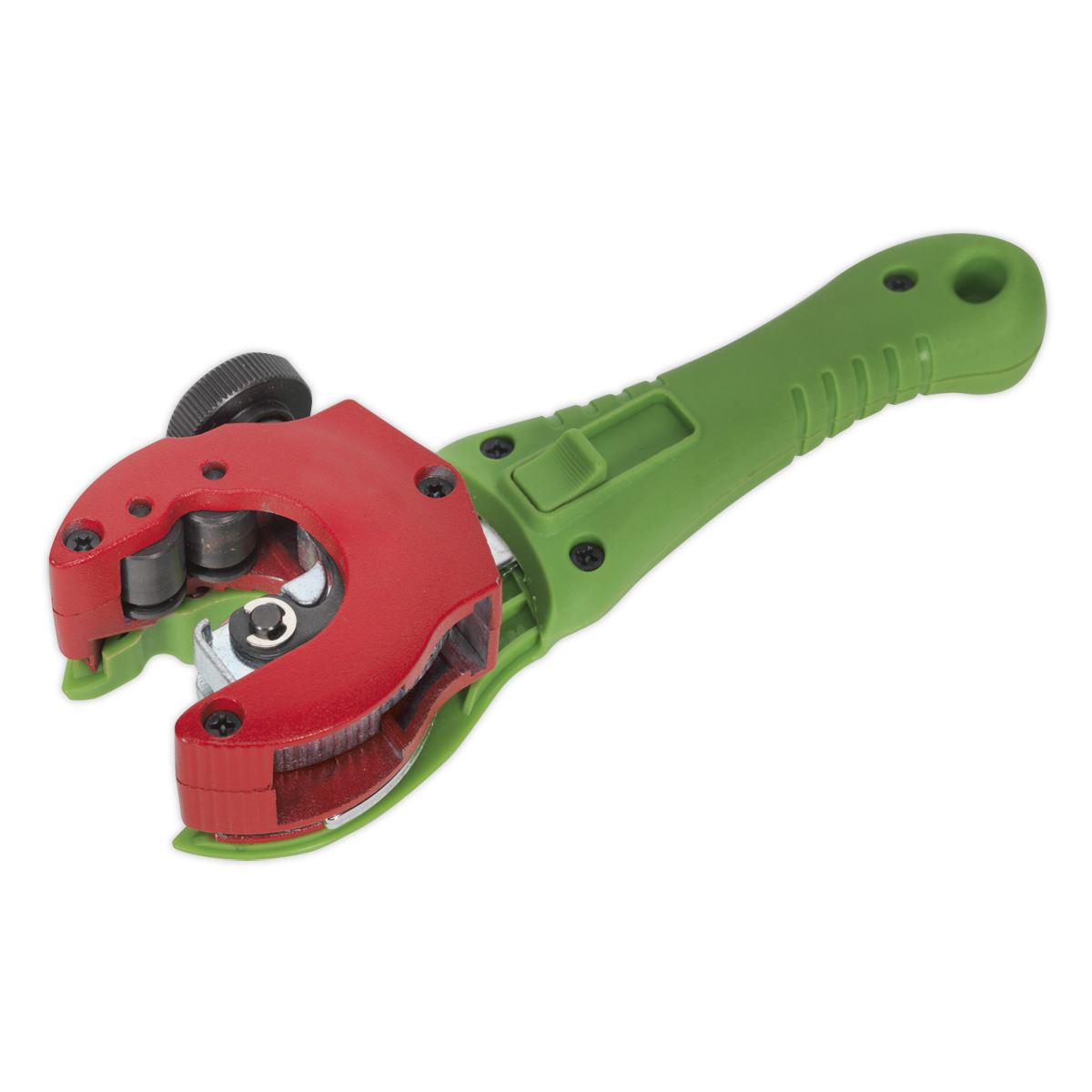 Sealey Premier Ratcheting Pipe Cutter 2-in-1 Ø6-28mm 