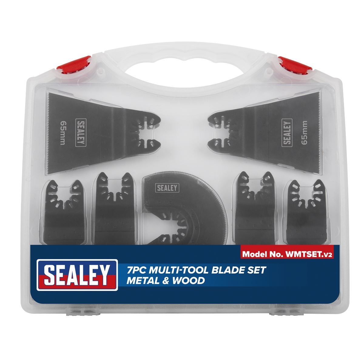 Sealey Multi-Tool Blade Set Metal & Wood 7pc