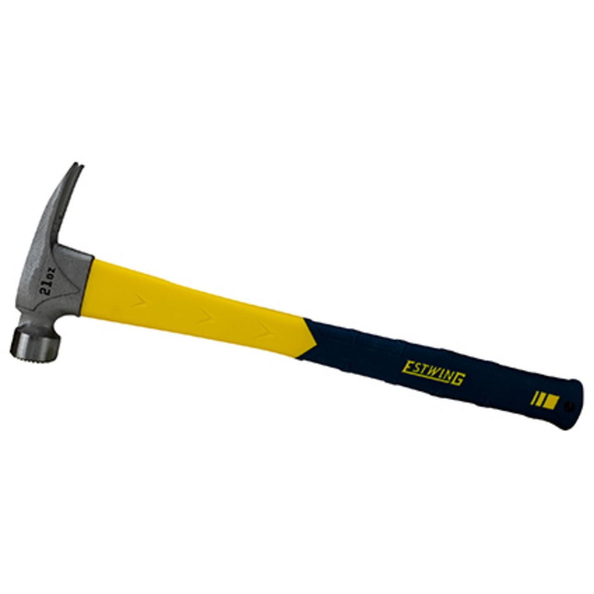 Estwing EMRF22S Sure Strike Straight Claw Framing Hammer with Fibreglass Handle 22oz/567g 24084  White Rose Tools