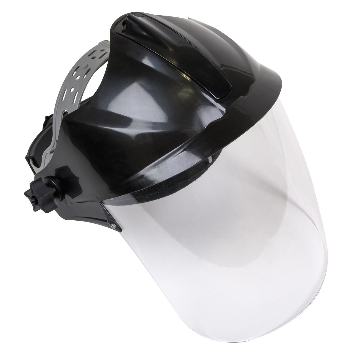 Worksafe by Sealey Deluxe Brow Guard with Aspherical Polycarbonate Full Face Shield