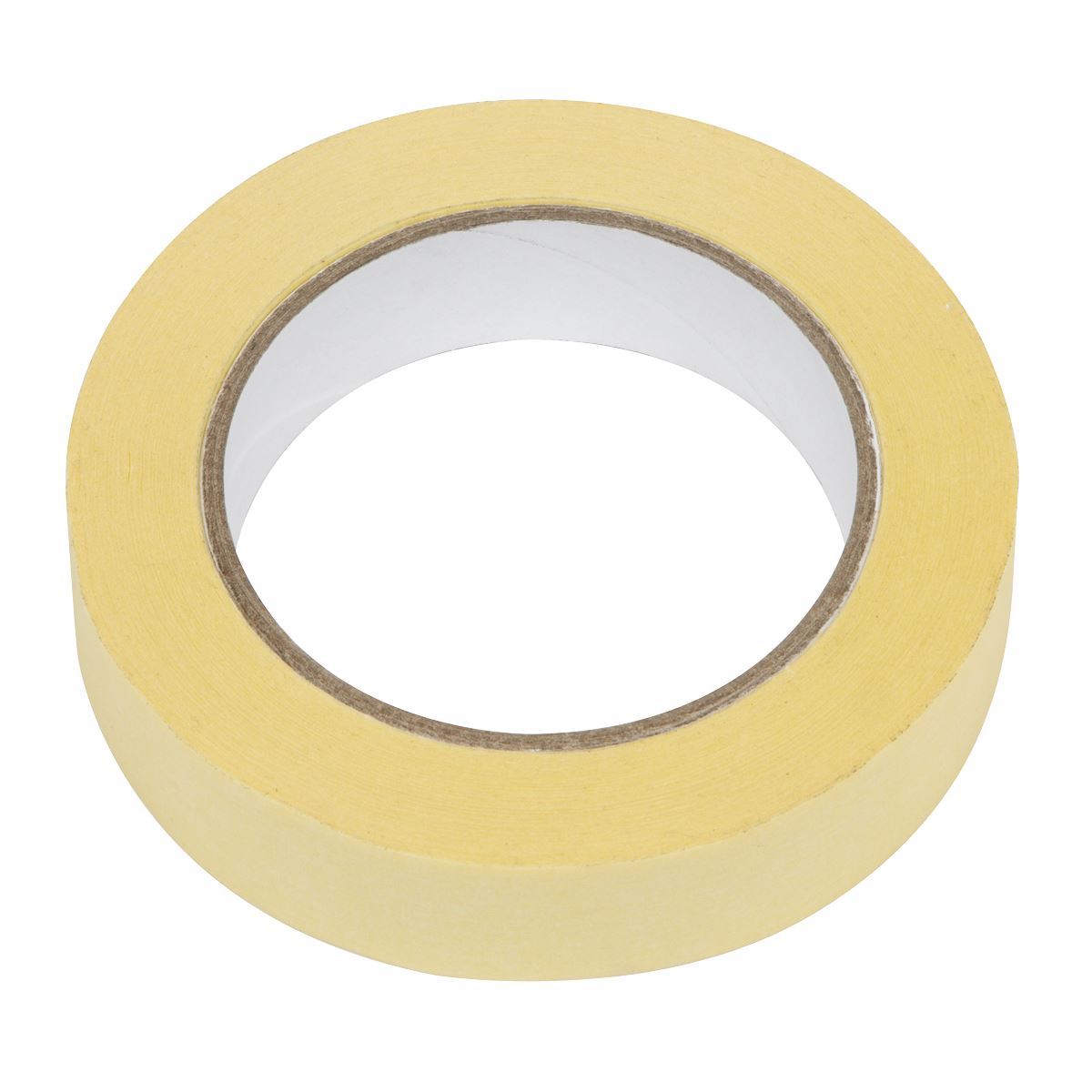 Sealey Premium Quality Masking Tape 24mm x 50m 36pcs  White Rose Tools