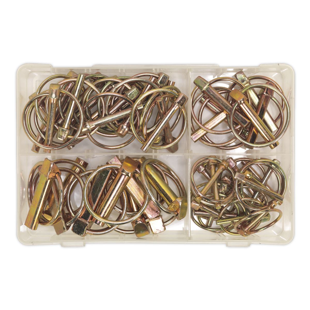 Sealey Linch Pin Assortment 50pc Metric 