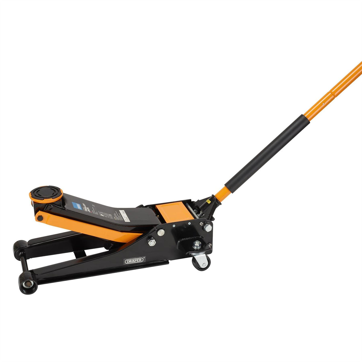 Draper Trolley Jack 3 Tonne Orange 28494  White Rose Tools