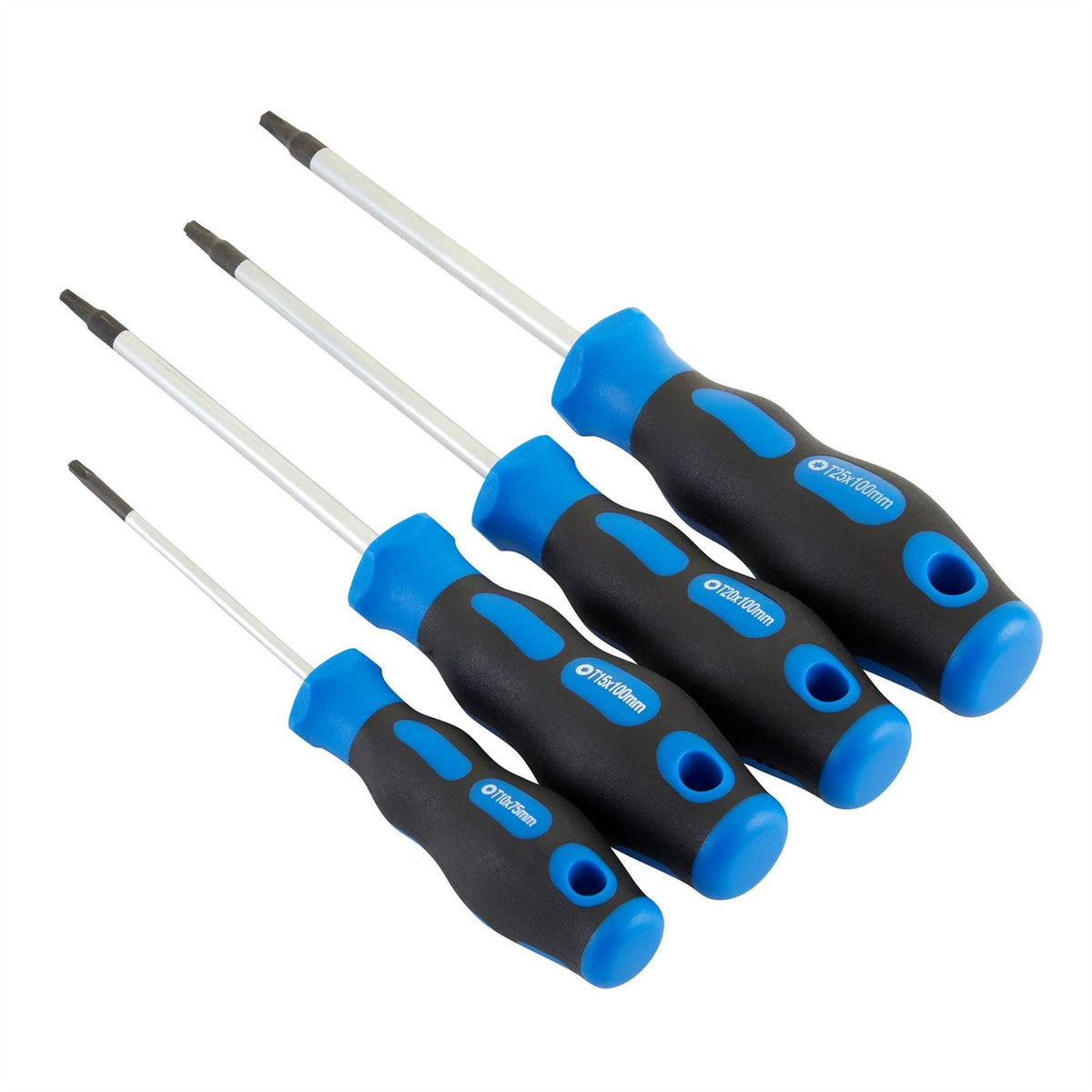 Draper TX-STAR® Soft Grip Screwdriver Set (4 Piece) 36851  White Rose Tools