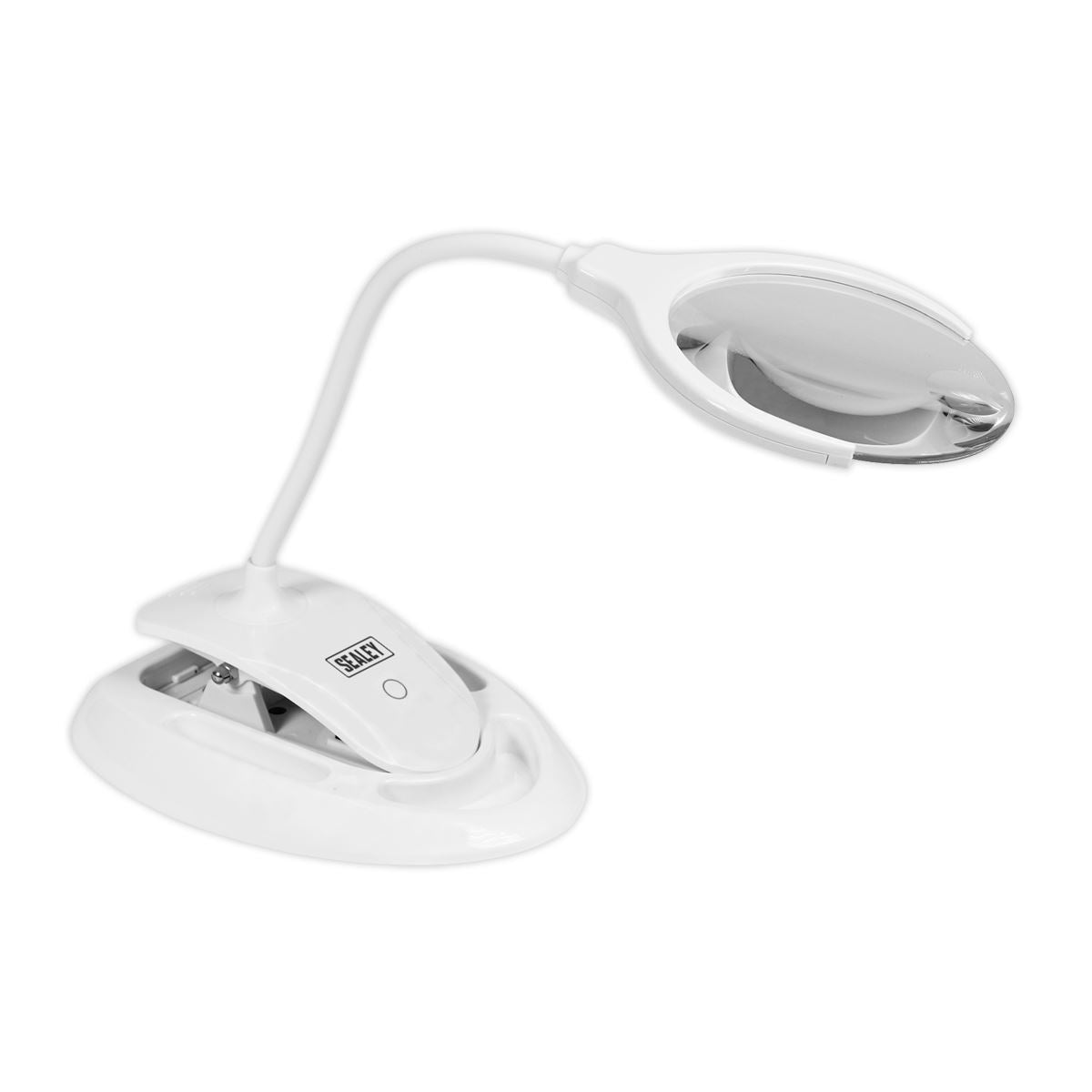 Sealey Rechargeable Dual Mounting Magnifying Worklight 6 SMD LED Dimmable 