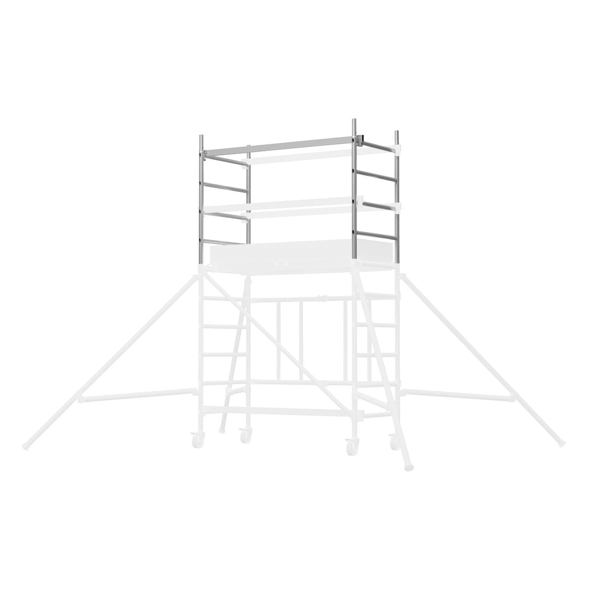 Sealey Platform Scaffold Tower Extension Pack 2 EN 1004-1 