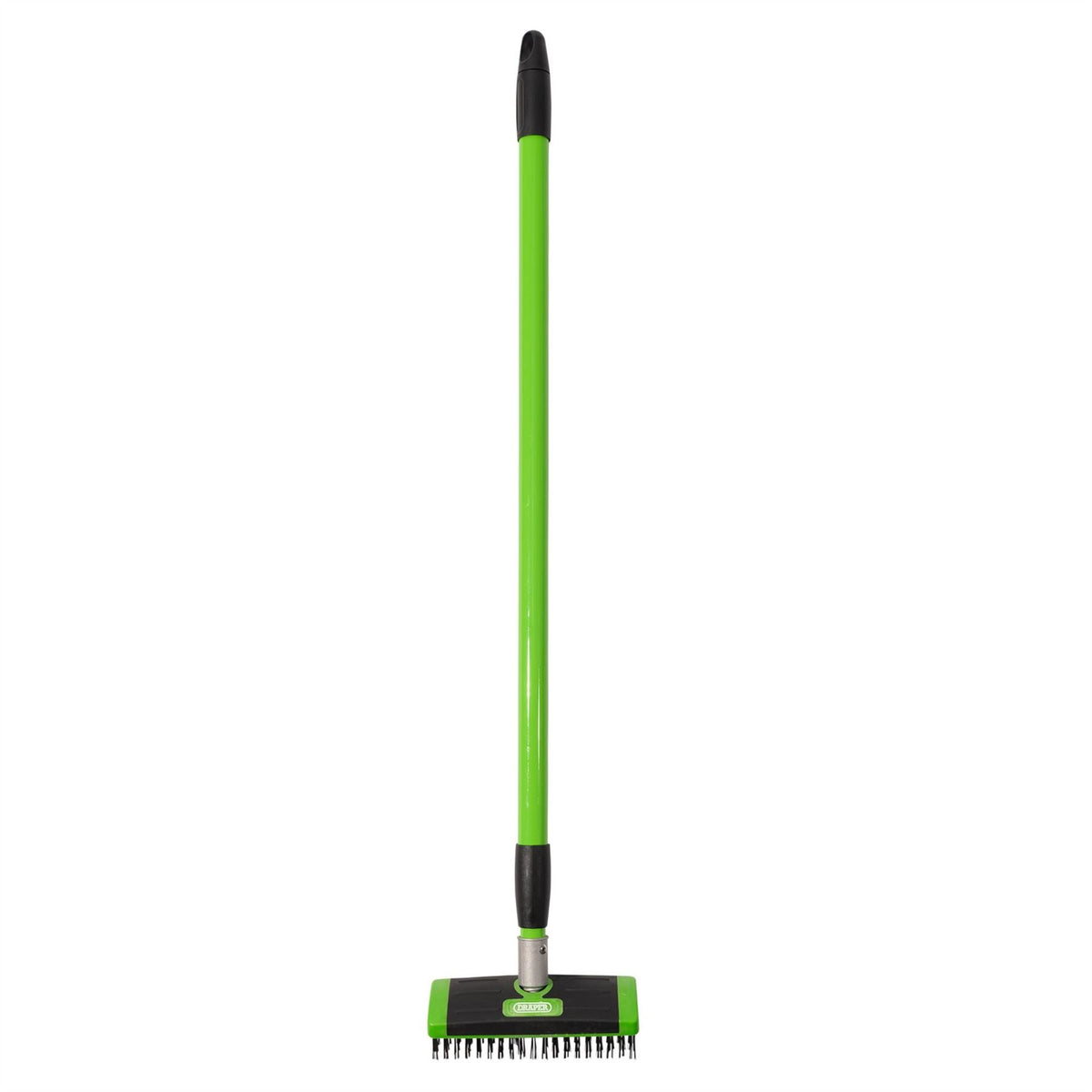 Draper Paving Brush Set with Twin Heads and Telescopic Handle 58683  White Rose Tools
