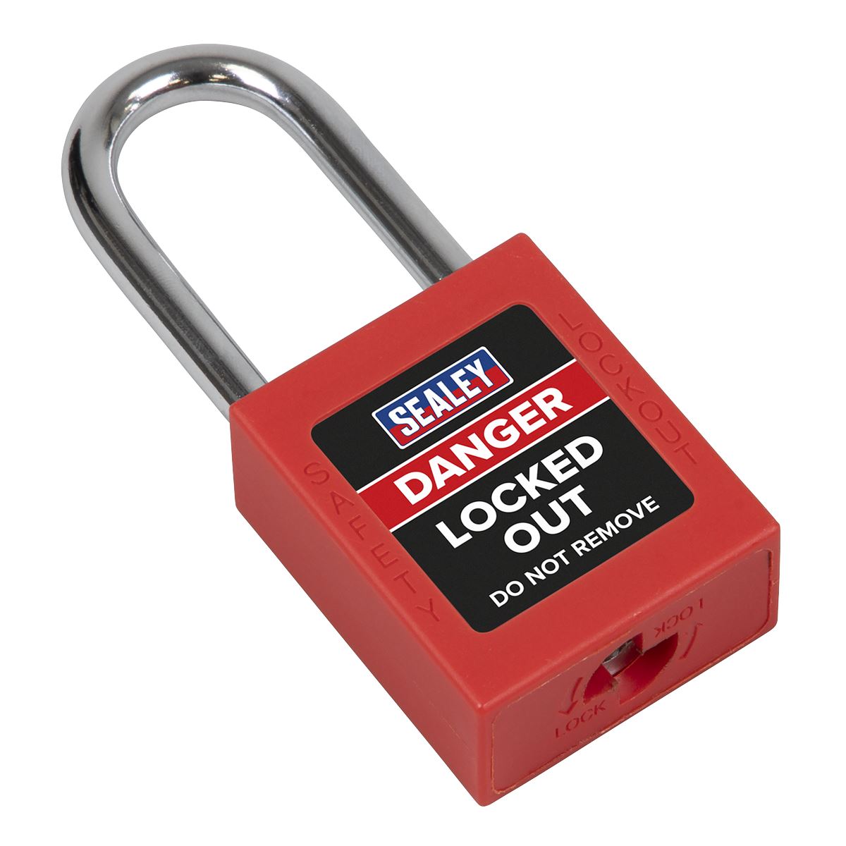 Sealey Safety Lockout Padlock  White Rose Tools