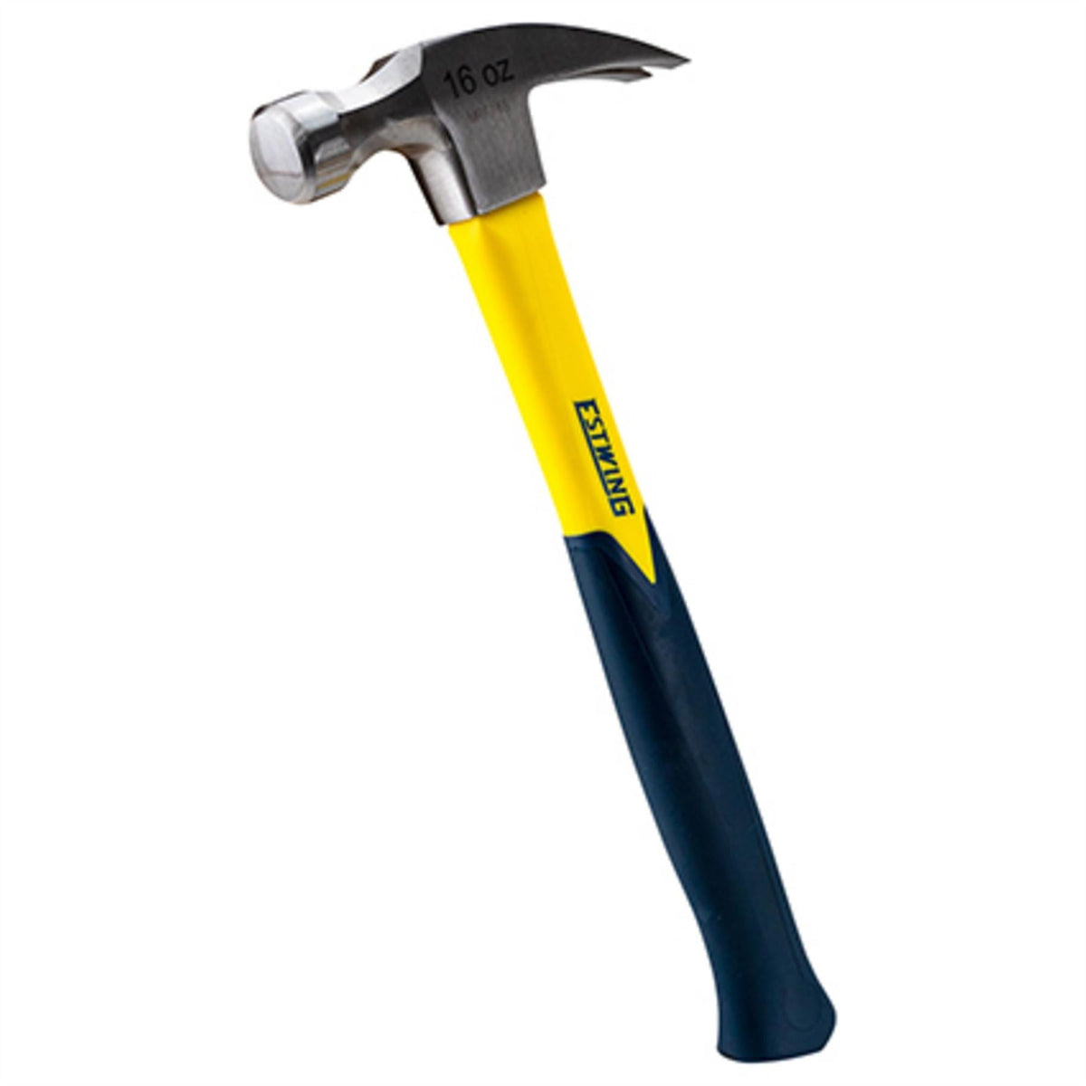 Estwing EMRF16S Sure Strike Straight Claw Hammer with Fibreglass Handle 16oz/453g 24081  White Rose Tools