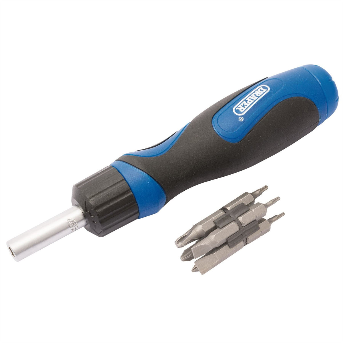 Draper Ratcheting Screwdriver Set (13 Piece) 43641  White Rose Tools