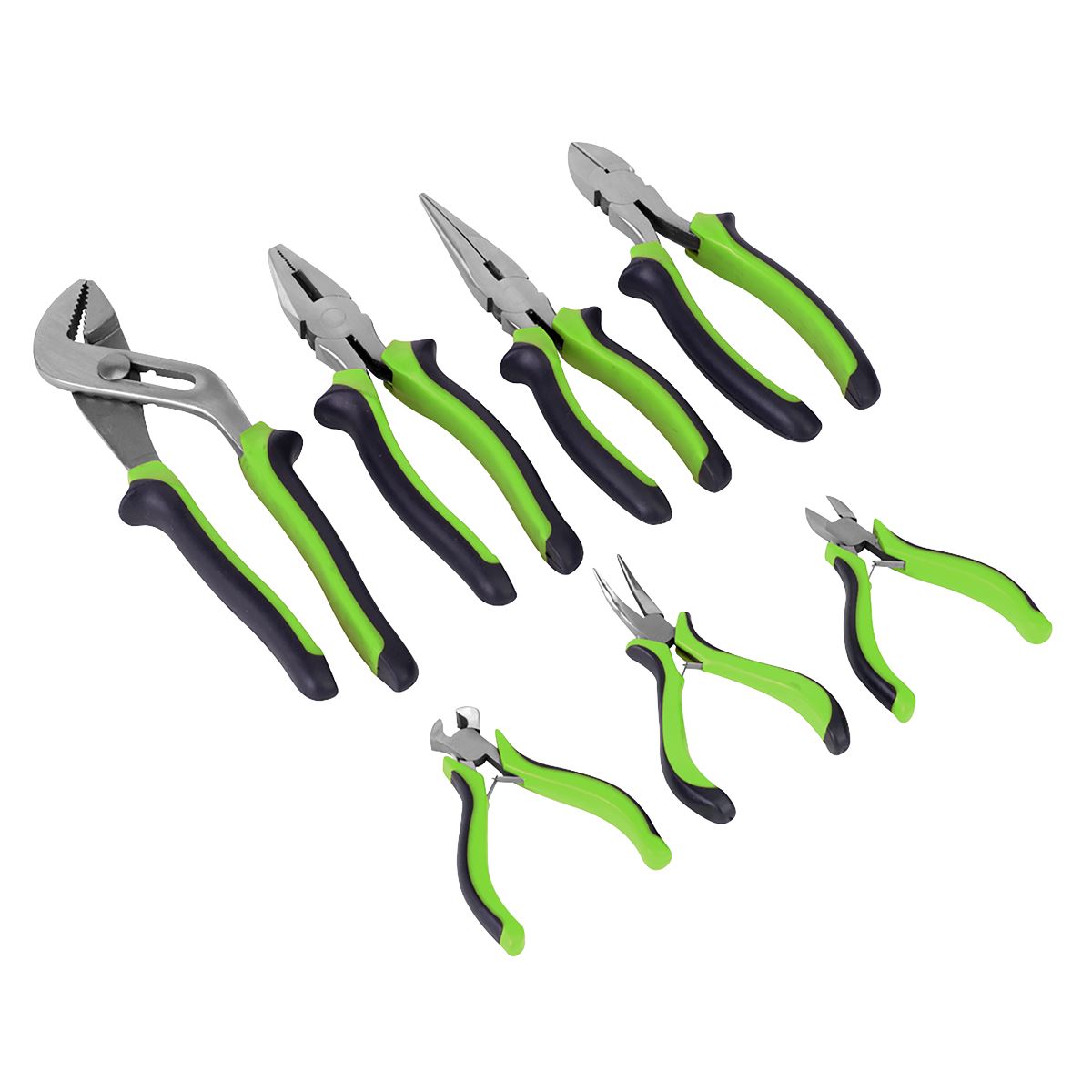 Siegen by Sealey Comfort Grip Pliers Set 7pc