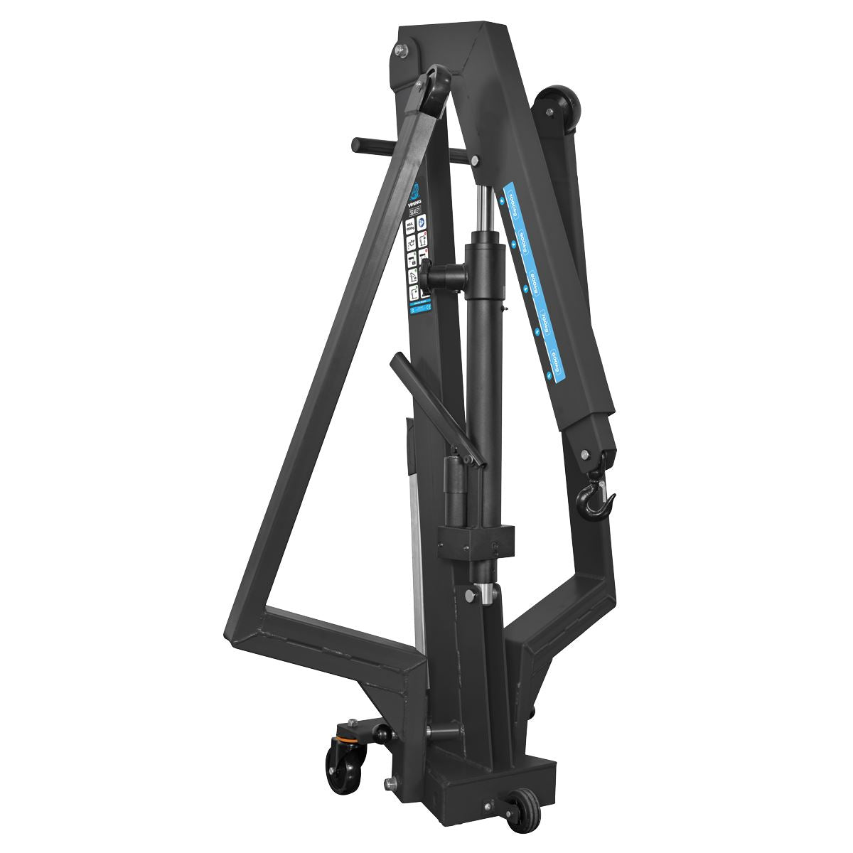 Sealey Viking Industrial Engine Crane 1 Tonne  White Rose Tools