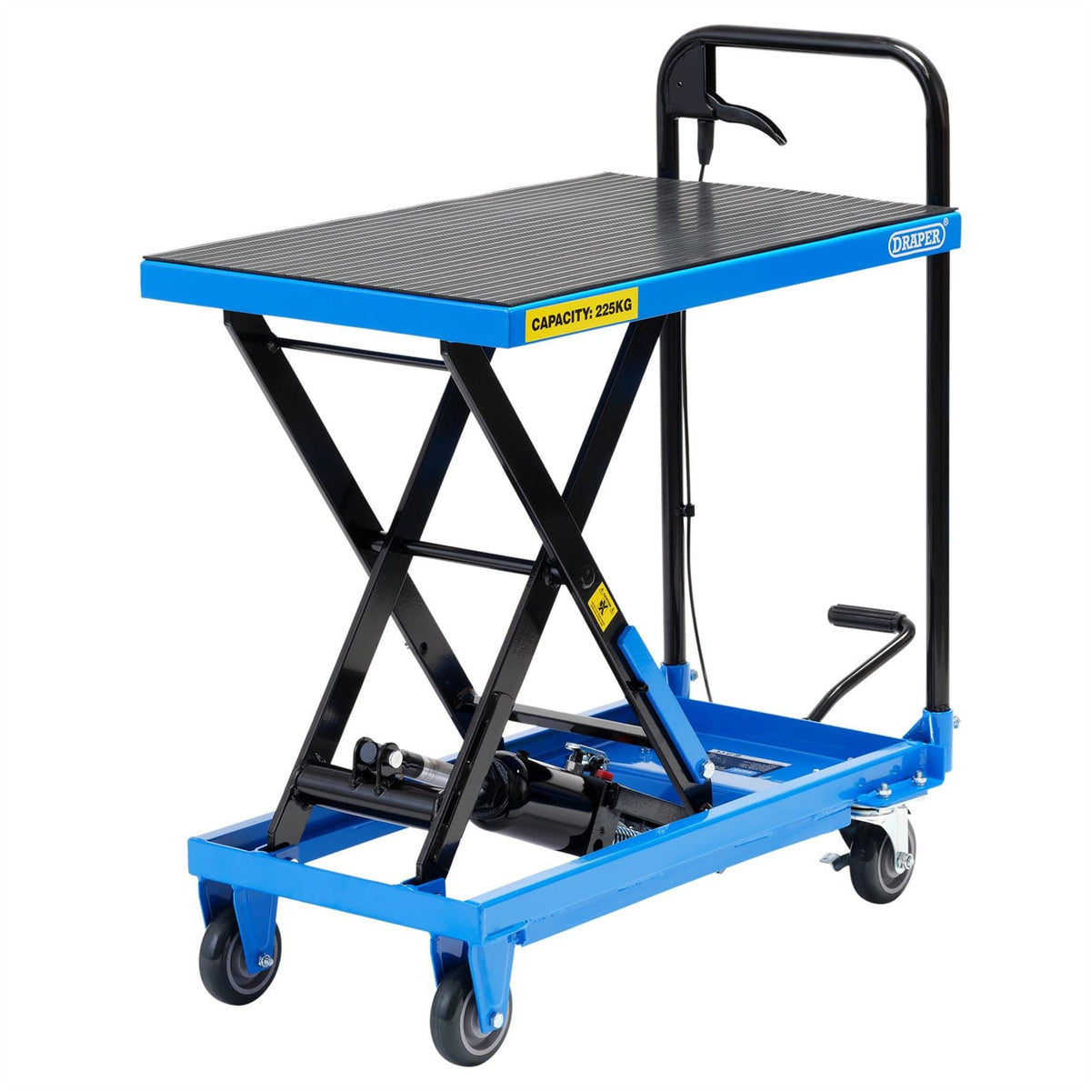Draper Hydraulic Lifting Table 225kg 99814  White Rose Tools