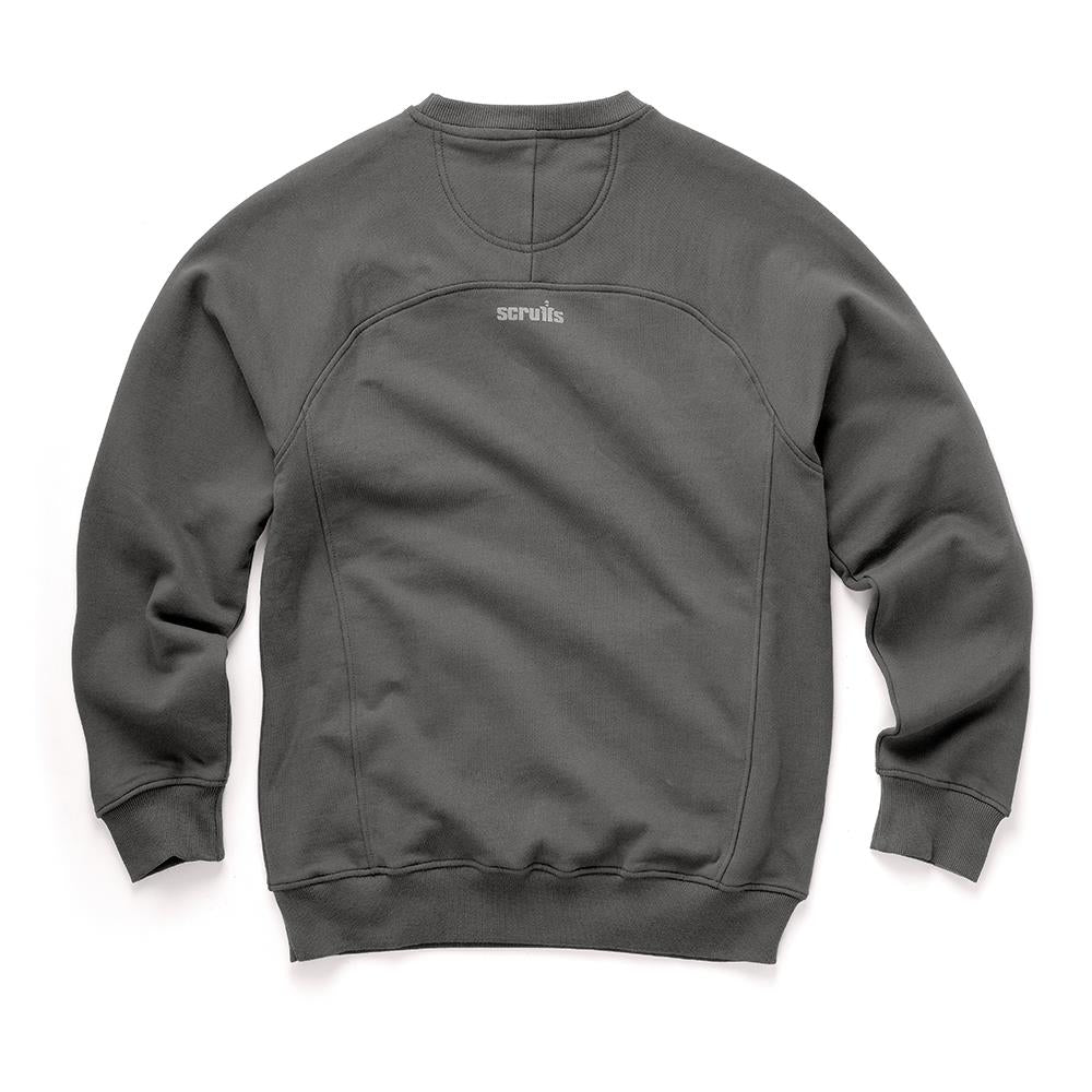 Scruffs Eco Worker Sweatshirt Graphite - Choose Size