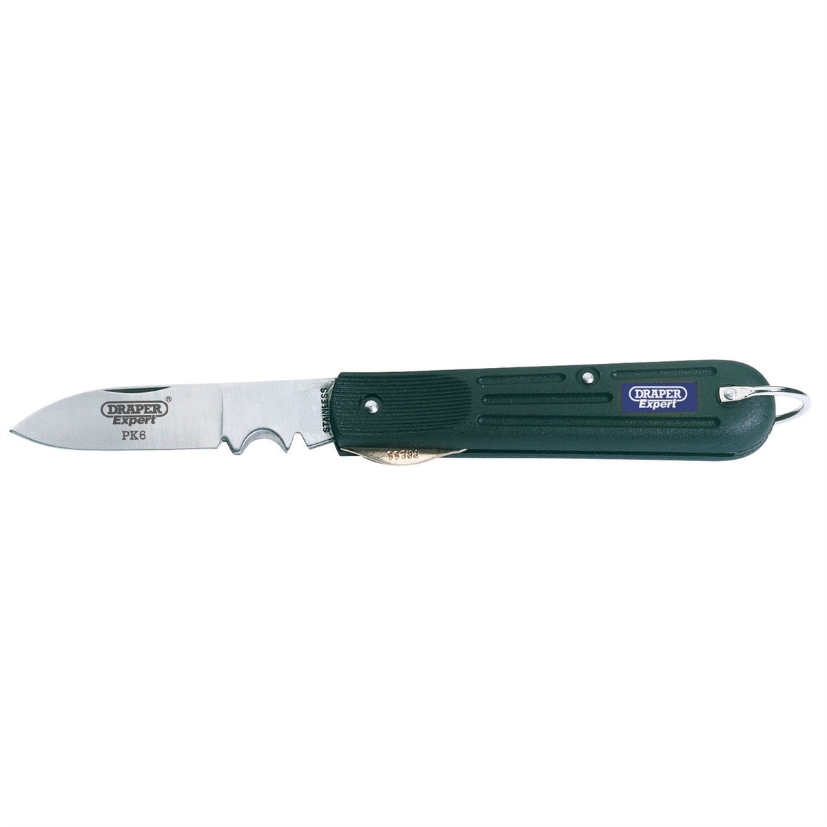 Draper Expert Wire Stripping Electricians Pocket Knife 66257  White Rose Tools
