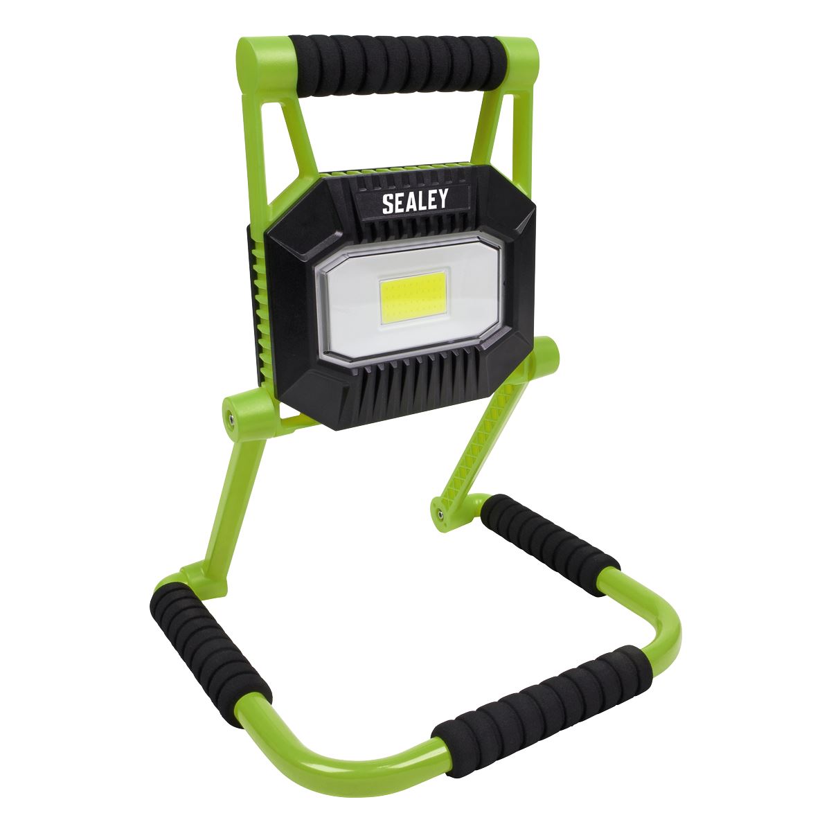 Sealey Rechargeable Portable Fold Flat Floodlight 20W COB LED Lithium-ion 