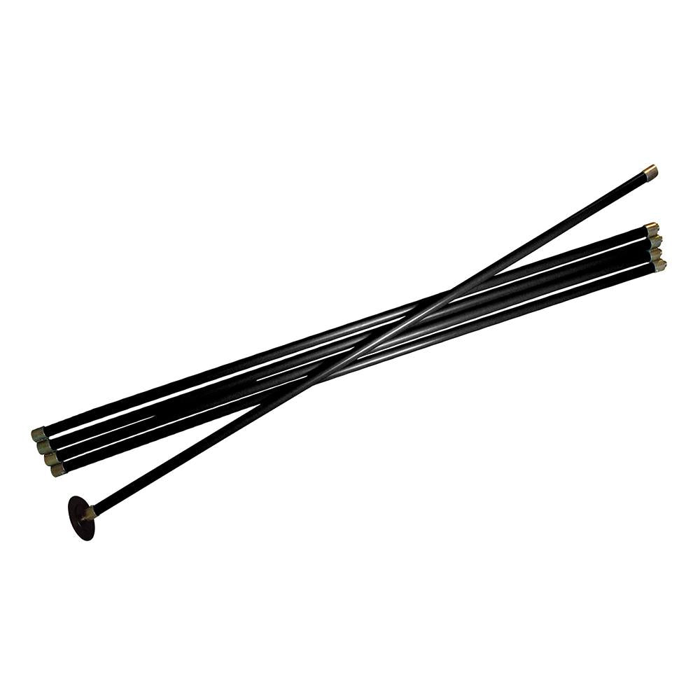 Silverline Extra-long 2m Drain & Chimney Rod Set 7pce 868720