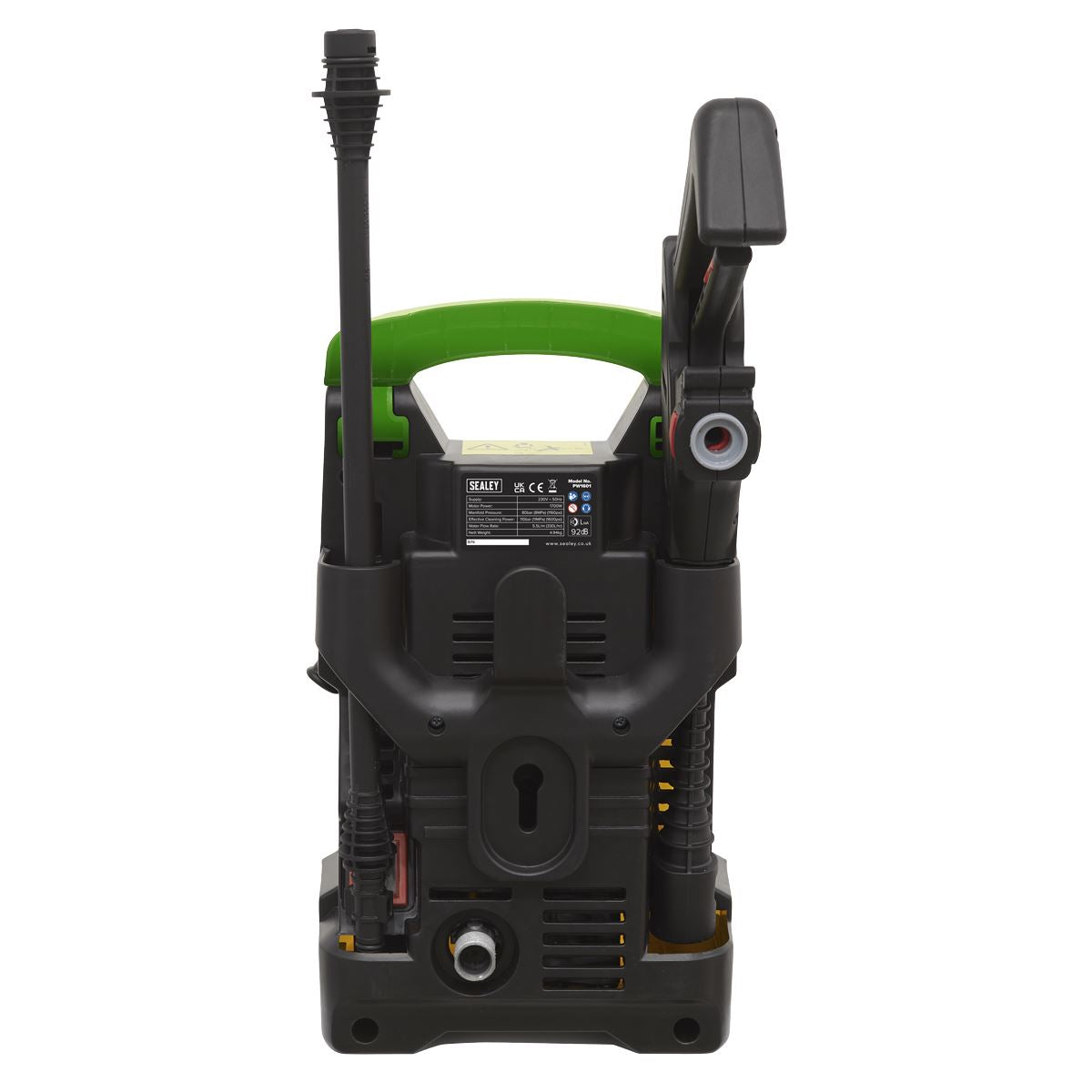 Sealey Pressure Washer 110bar with TSS & Accessory Kit 