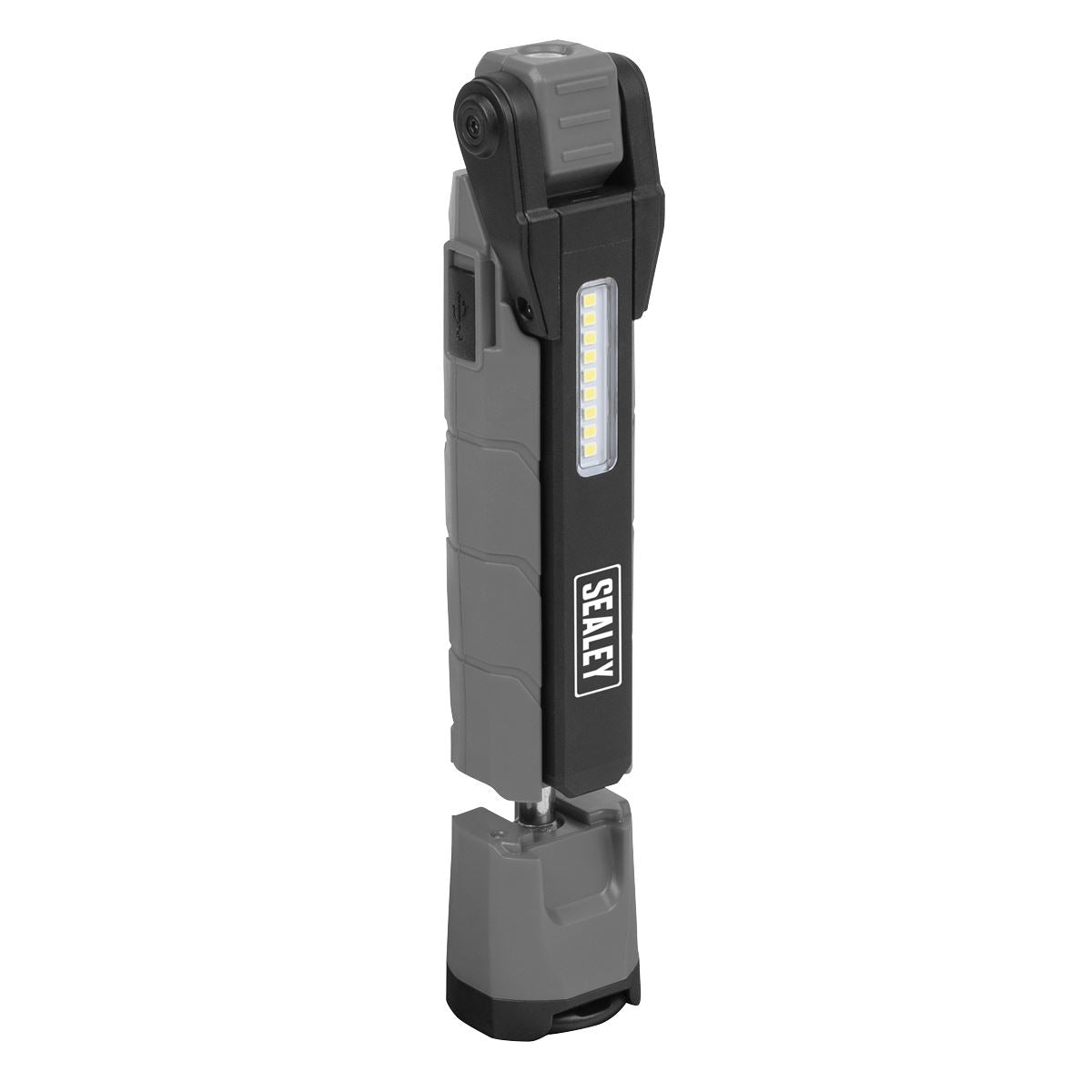 Sealey Rechargeable 360° Inspection Light 10W & 2 x 4W SMD LED Grey  White Rose Tools