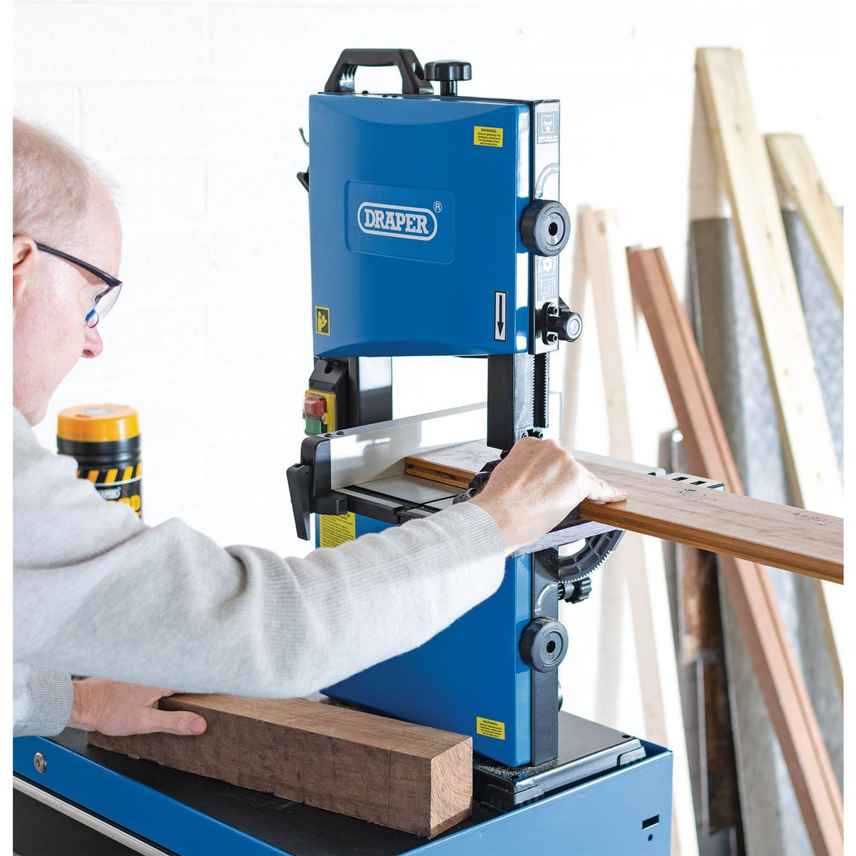 Draper 230V Bandsaw 228mm 300W 98446  White Rose Tools