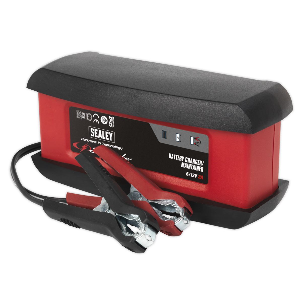 Sealey Schumacher Schumacher® Intelligent Speed Charge Battery Charger/Maintainer 2Amp 6/12V 