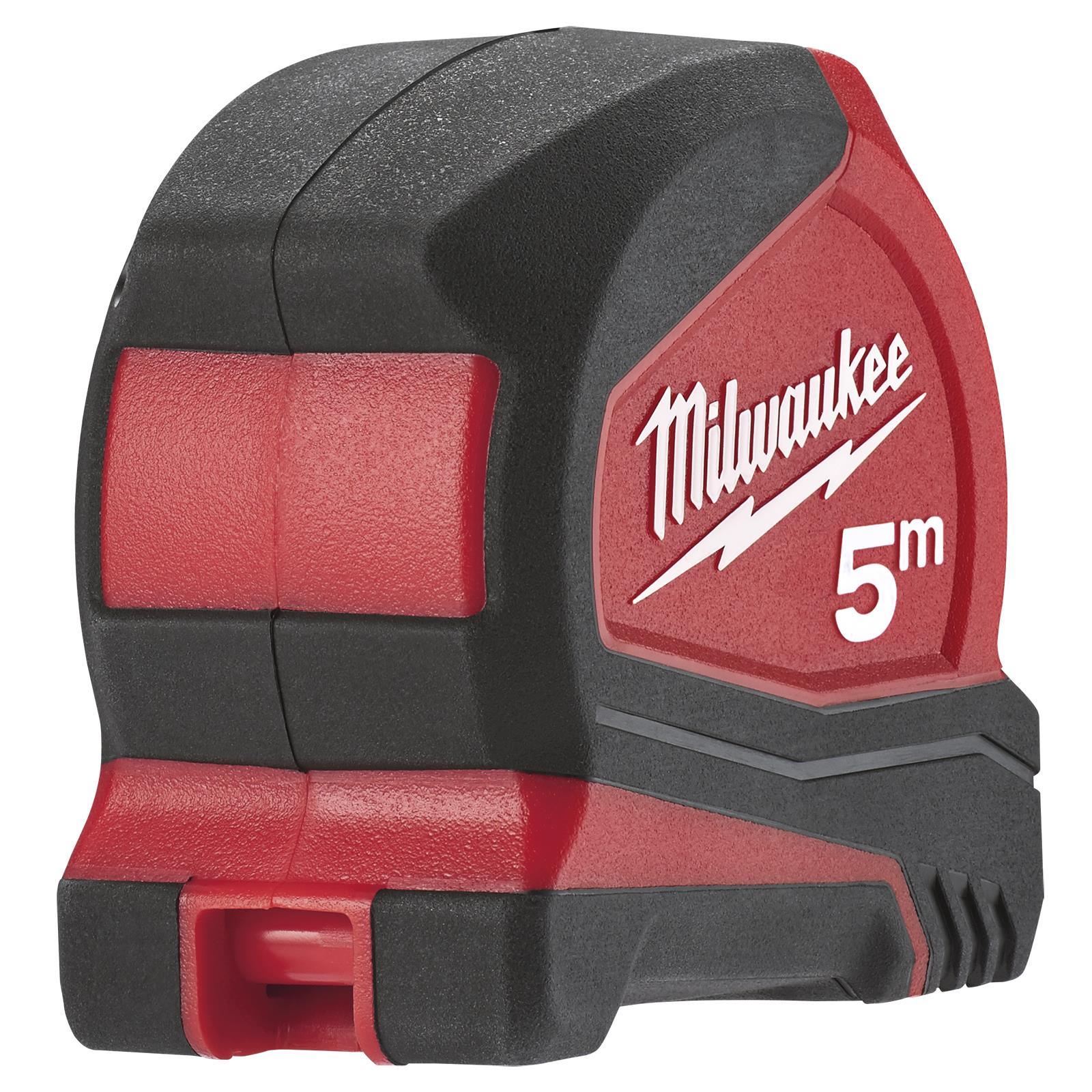 Milwaukee Tape Measure 5m Metric Pro Compact Pocket Tape 25mm Blade Width 