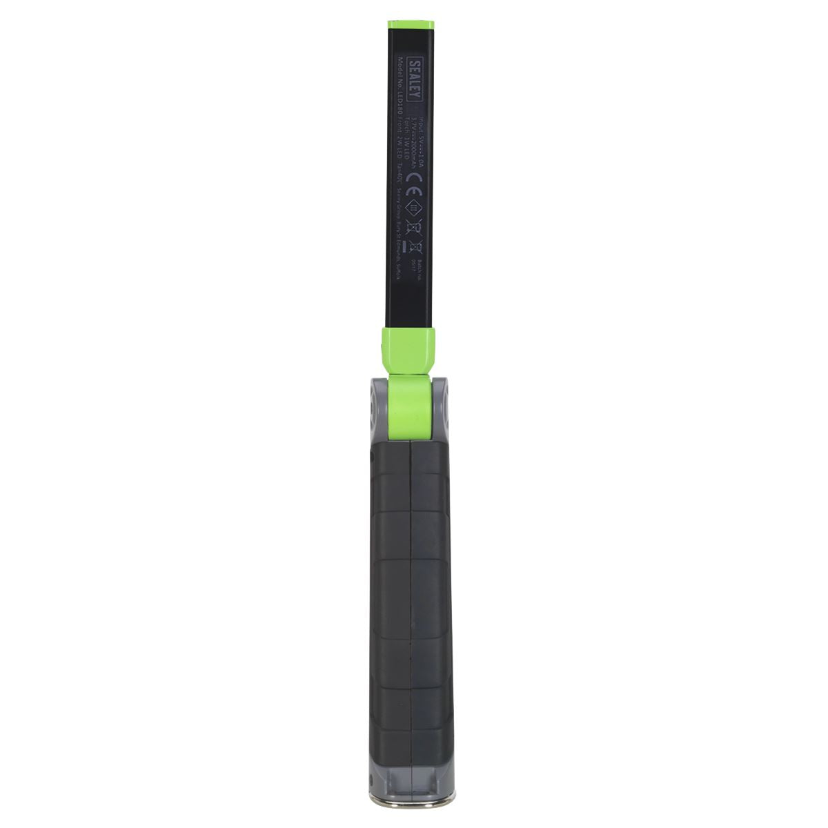 Sealey 12 SMD LED + 1W LED Rechargeable Slim Inspection Lamp Magnetic Base 400 Lumens 