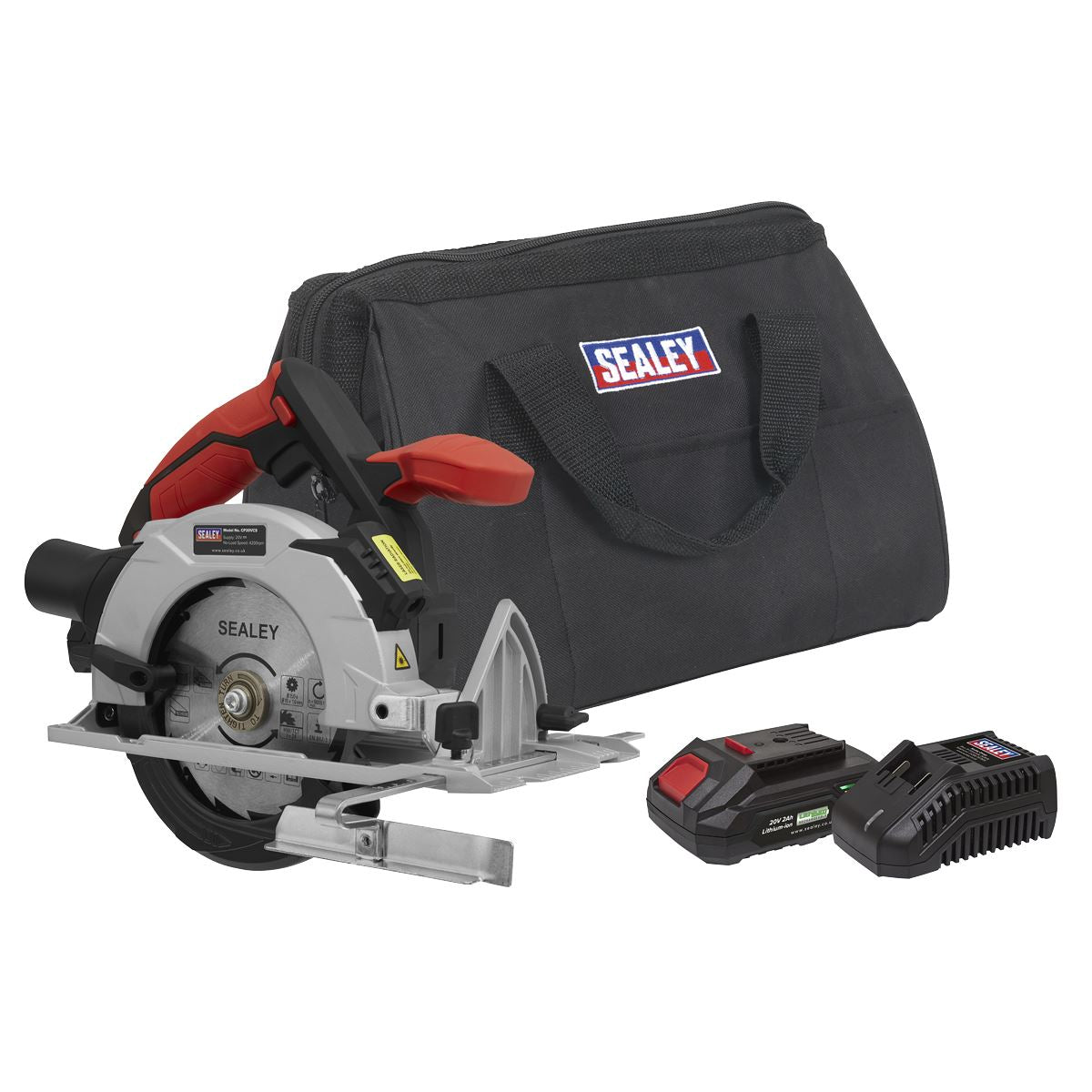 Sealey Circular Saw Kit 20V 2Ah SV20 Series Ø150mm 