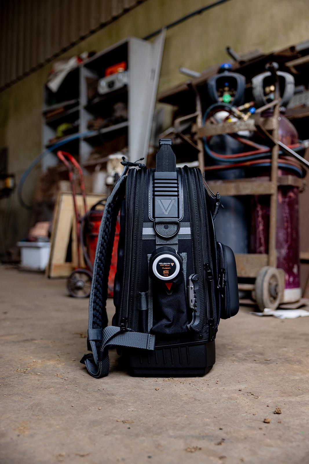 Velocity Rogue 50 Backpack Black Connect Compatible BP-50-B-C  White Rose Tools