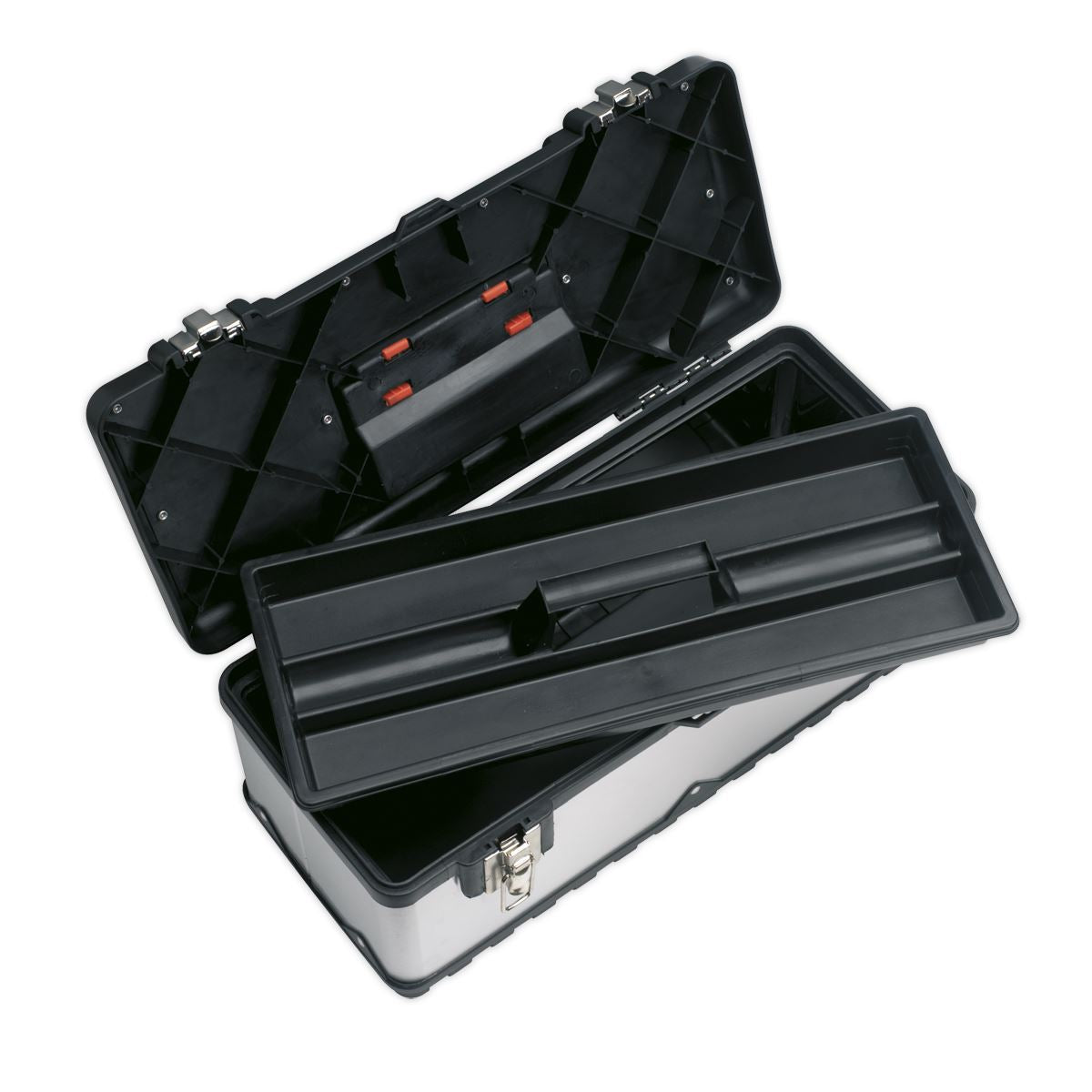 Sealey Stainless Steel Toolbox 505mm with Tote Tray