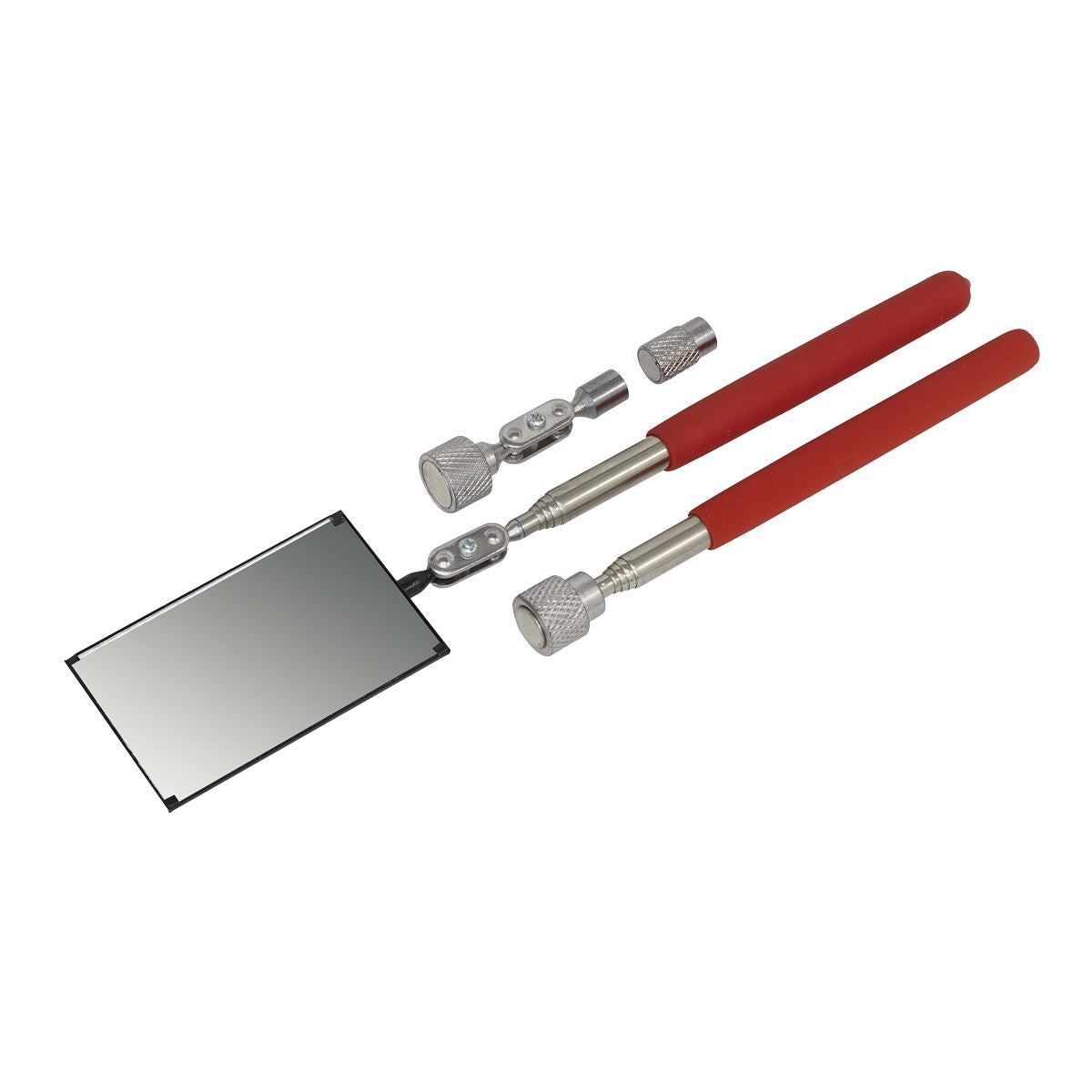 Siegen by Sealey Magnetic Pick-Up & Inspection Tool Kit 4pc 