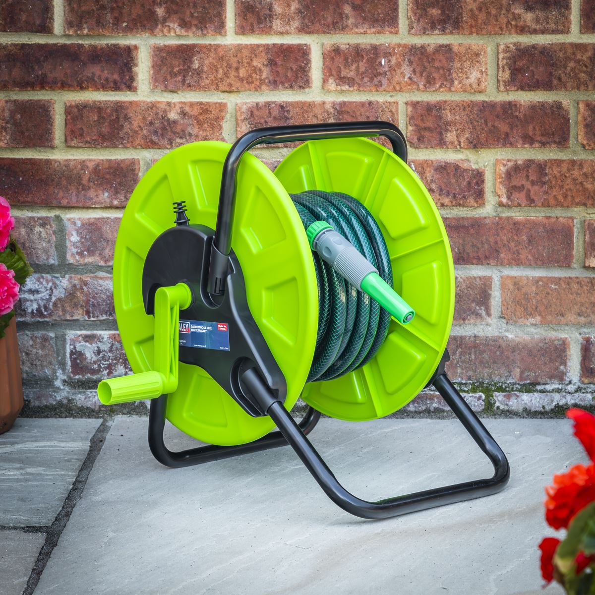 Sealey Garden Hose Reel 60m Capacity 