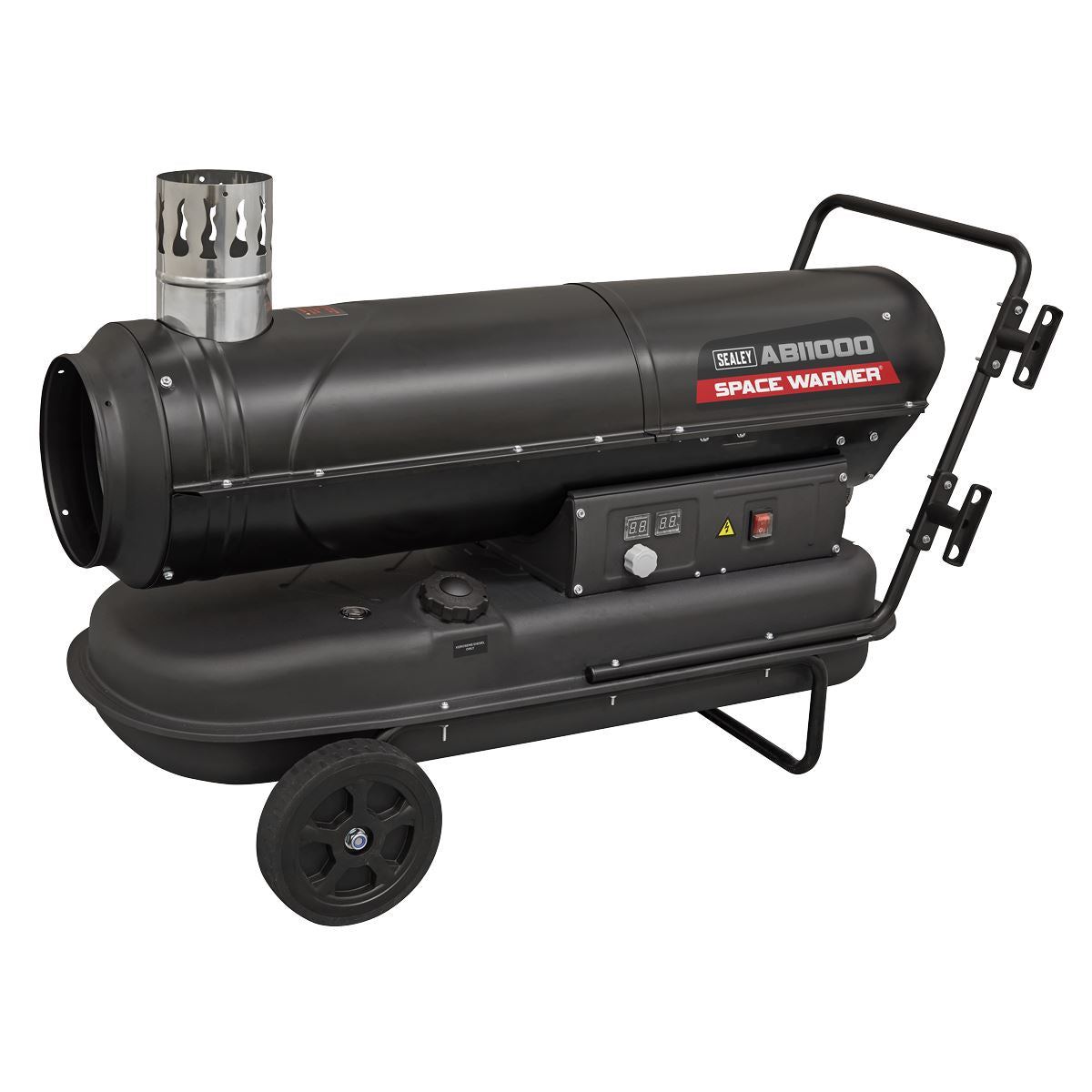Sealey Indirect Space Warmer® Kerosene/Diesel Heater 102,000Btu/hr with Wheels