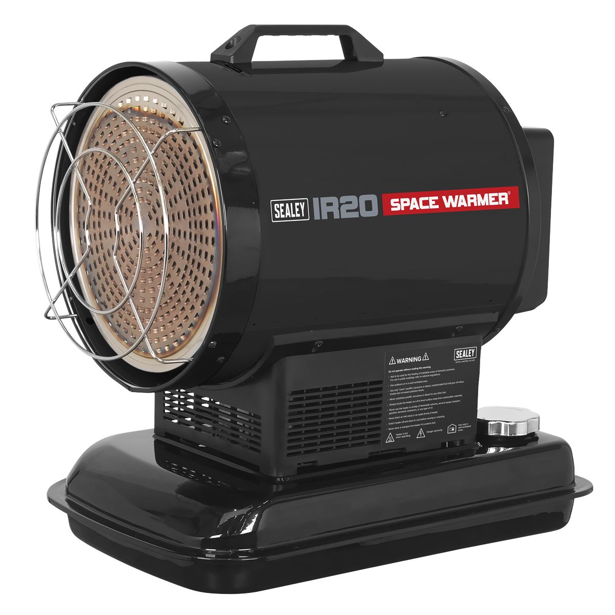 Sealey Space Warmer® Infrared Paraffin/Kerosene/Diesel Heater 70,000Btu/hr