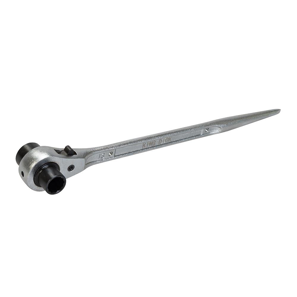 King Dick Ratchet Podger Spanner Metric - Choose Size  White Rose Tools