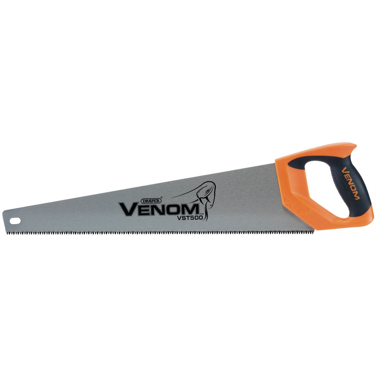 Draper Venom® First Fix Triple Ground Handsaw 500mm 7tpi/8ppi 82201  White Rose Tools