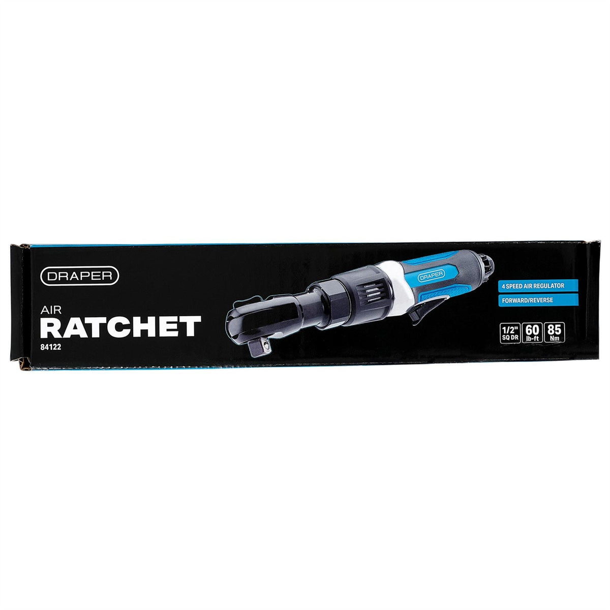 Draper Air Ratchet 1/2" Sq. Dr. 84122  White Rose Tools