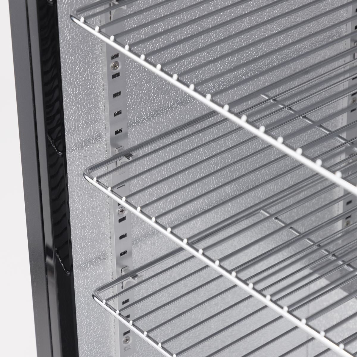 Baridi Outdoor Drinks/Beverage/Bar Fridge with Triple Glazed Door & Security Lock 150L - Stainless Steel  White Rose Tools
