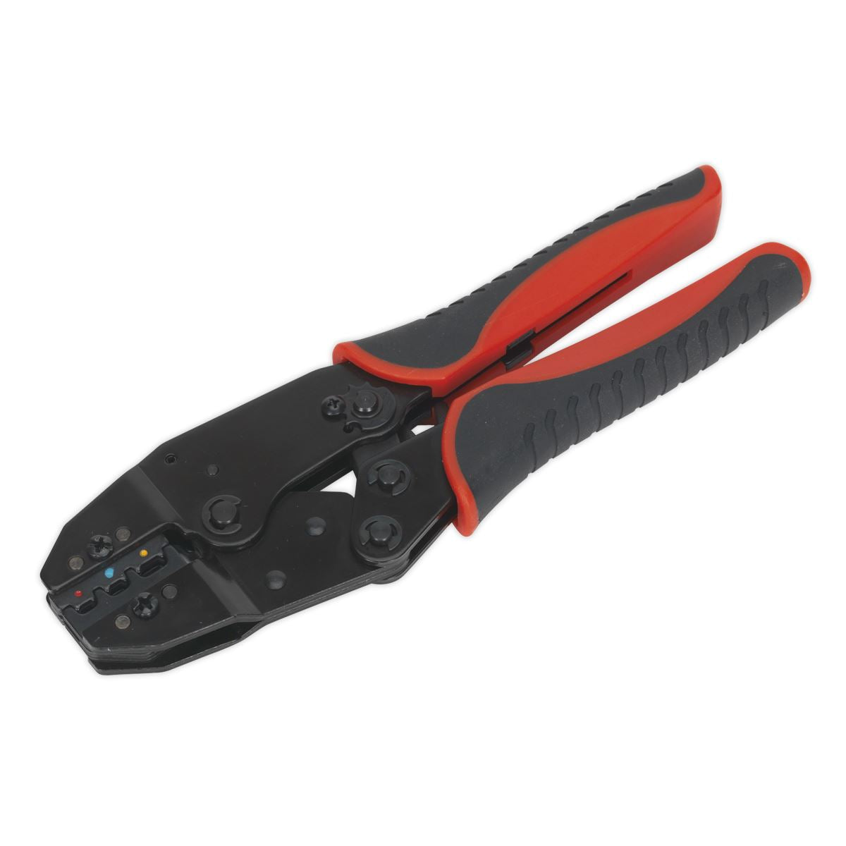 Sealey Ratchet Crimping Tool 0.5-6.0mm Insulated Terminals Electrical 