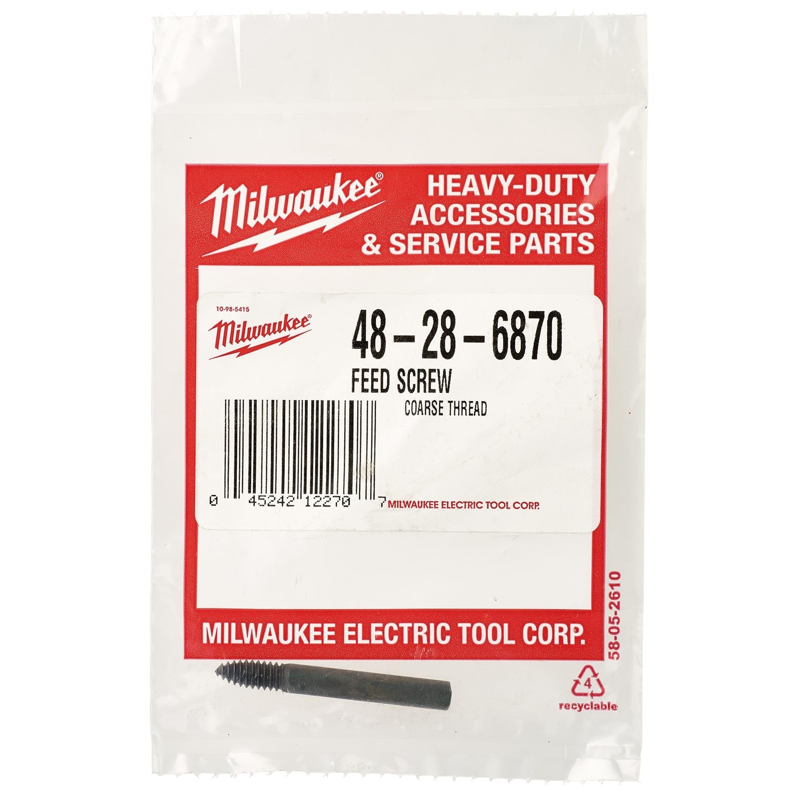 Milwaukee Self Feed Forstner Wood Drill Bits 25.4-117mm 