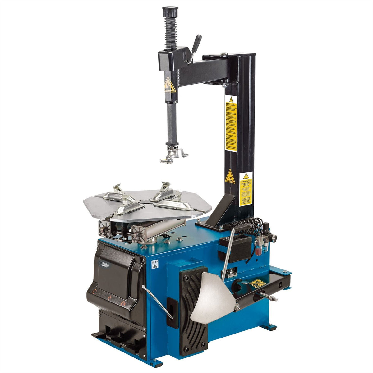 Draper Expert Semi Automatic Tyre Changer 81645  White Rose Tools