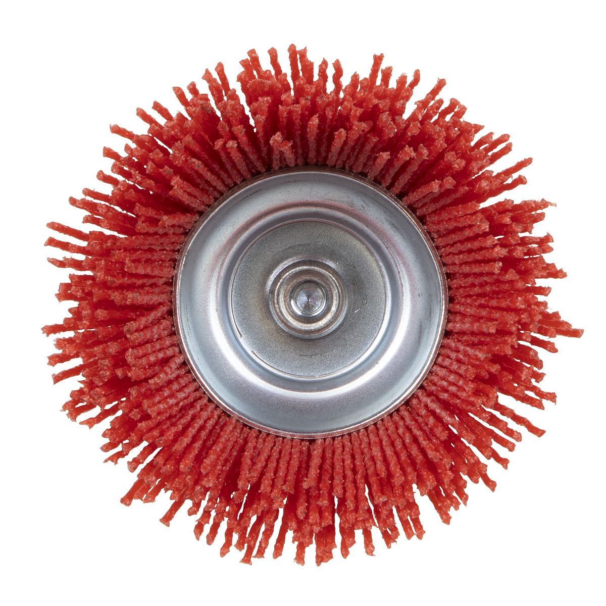 Sealey 75mm Nylon Filament Cup Brush with 6mm Shaft  White Rose Tools