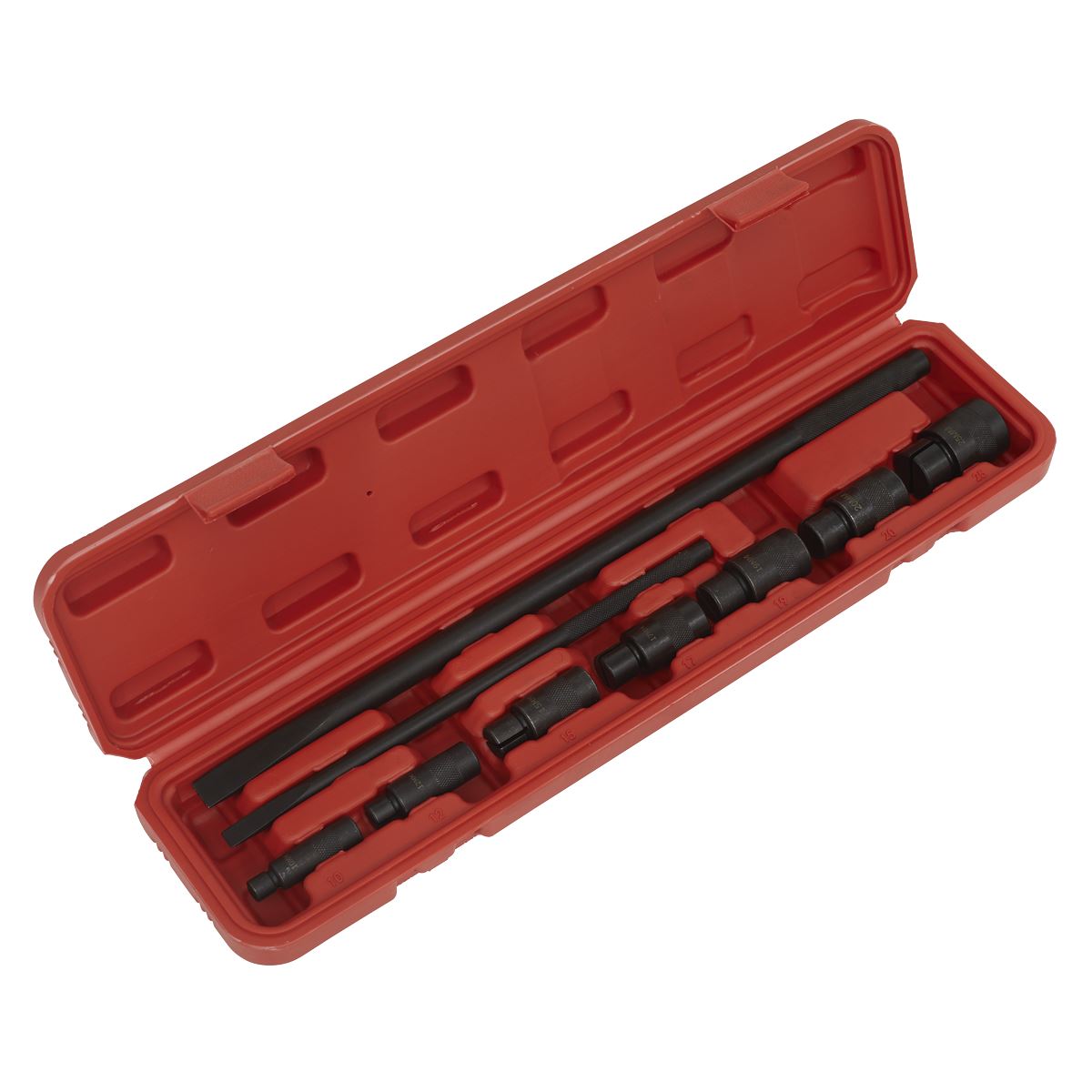 Sealey Motorcycle Wheel Bearing Removal Kit 9pc 
