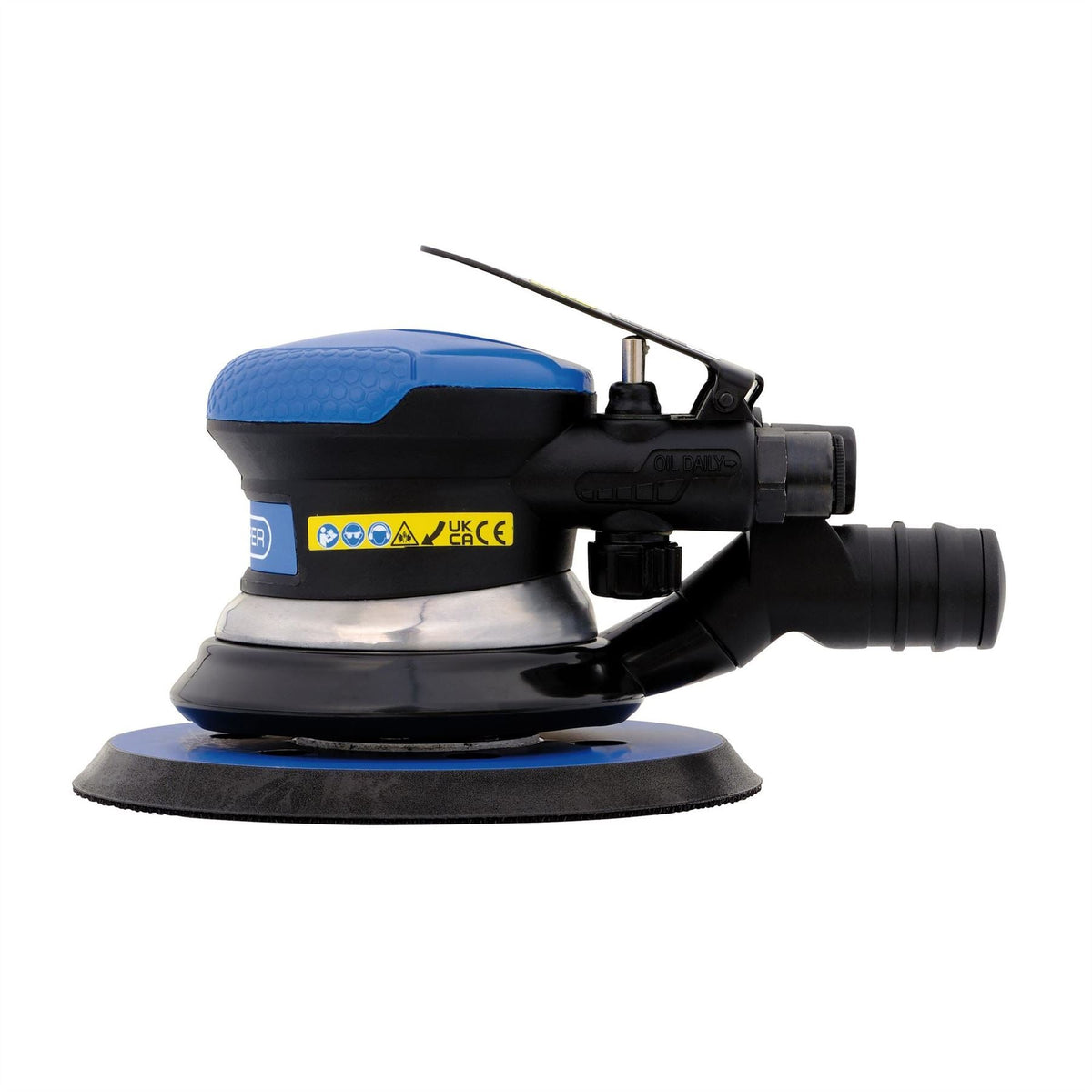 Draper Dual Action Air Sander 150mm 84125  White Rose Tools