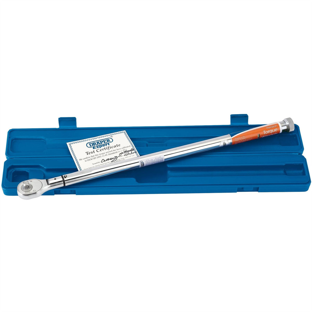 Draper Expert Precision Torque Wrench 1/2" Sq. Dr. 70 - 230Nm 58140  White Rose Tools
