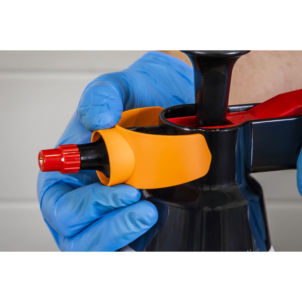 Sealey Pressure Sprayer Colour-Coded Caps 5pc 